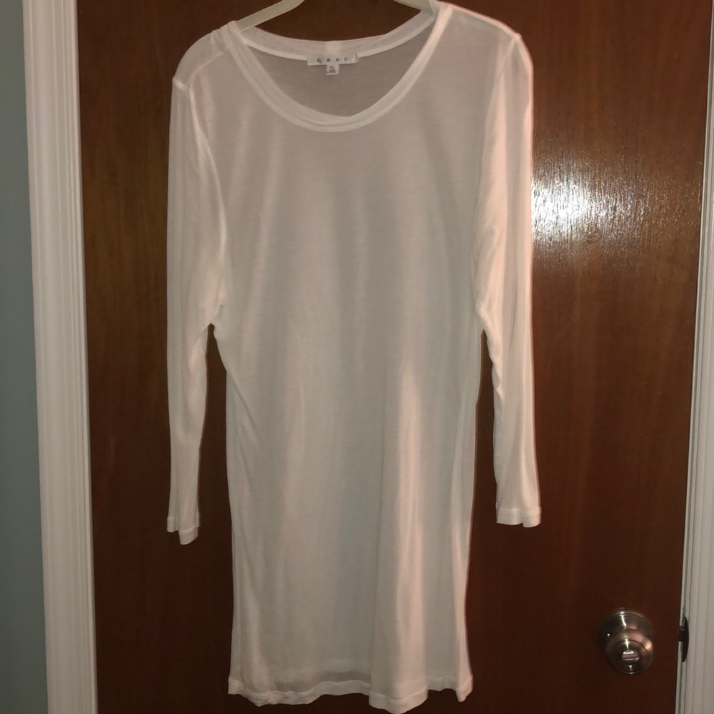 Oversized soft thin shirt